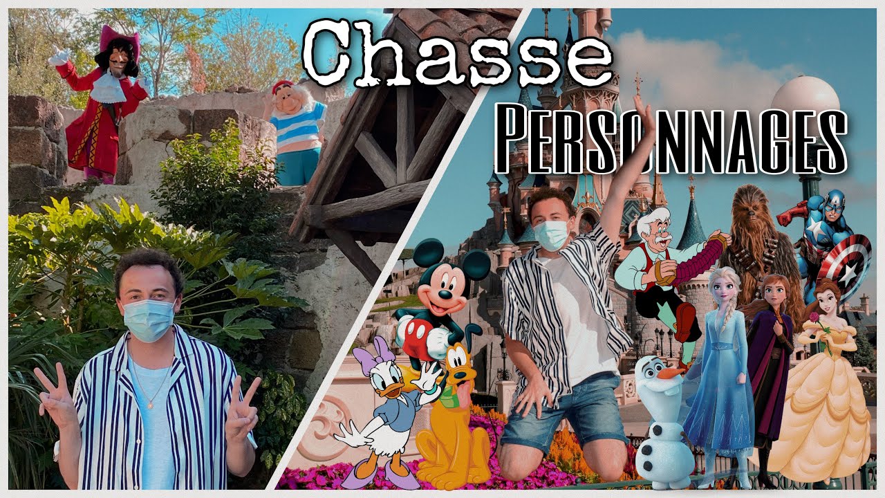 Chasse aux personnages Disney - Rencontrer 40 personnages en un jour, c'est possible? 🏰