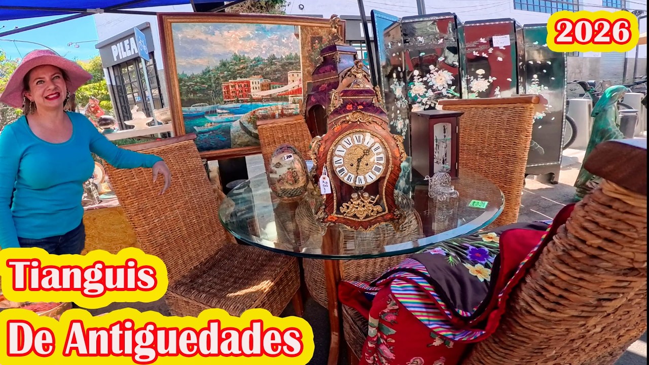 ¡Así es el Maravilloso Tianguis de Antigüedades! Gdl 2026 | Tesosoros del pasado el Trocadero