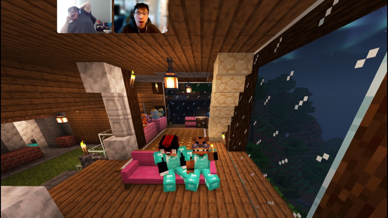Cobblemon Episode 42, Making Diamond Barrel storage and Department Store, with Bear and Cat