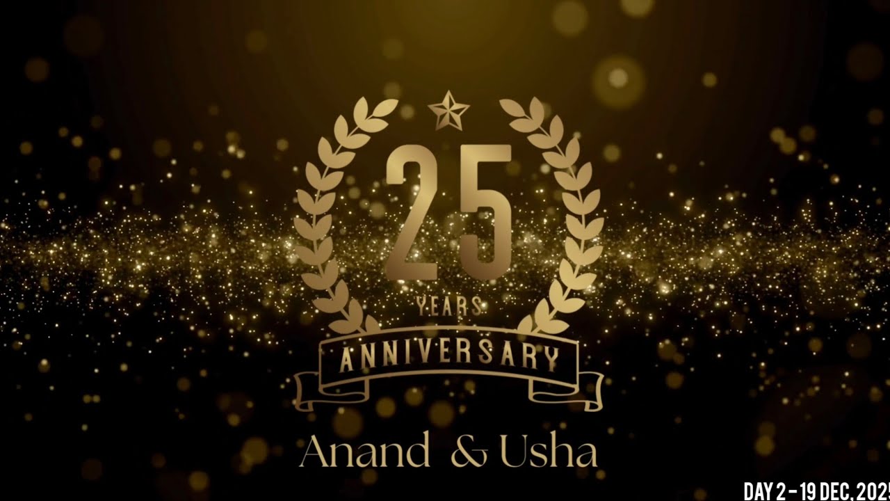 25th Anniversary Anand & Usha - Day 2