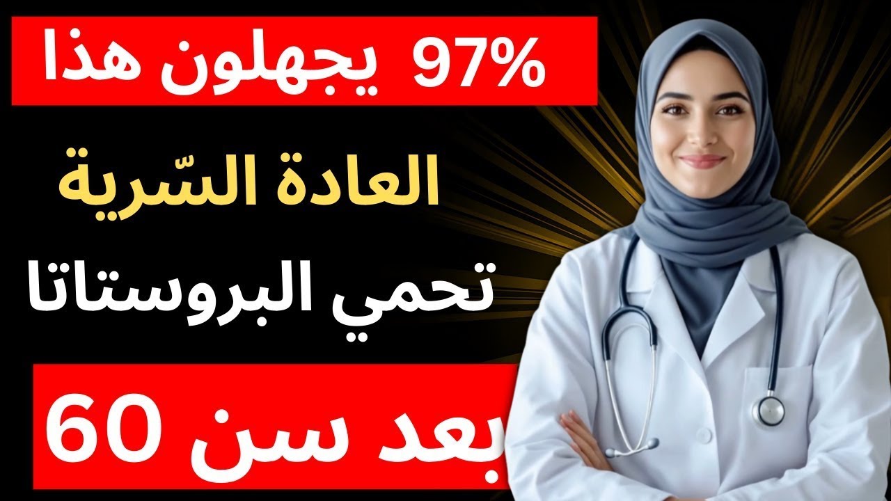 3 عادات يومية خارقة تحمي البروستاتا وتجدد الانتصاب بعد سن الـ 60 | الدكتورة آنا بياتريس باربوزا