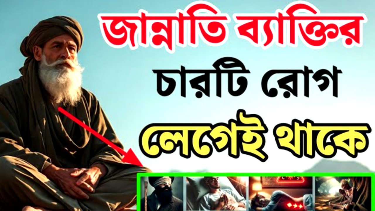 জান্নাতি ব্যক্তি এই ৪টি রোগ সবসময় লেগেই থাকে! | 4 Qualities of Jannati People | Islamic Mind Power