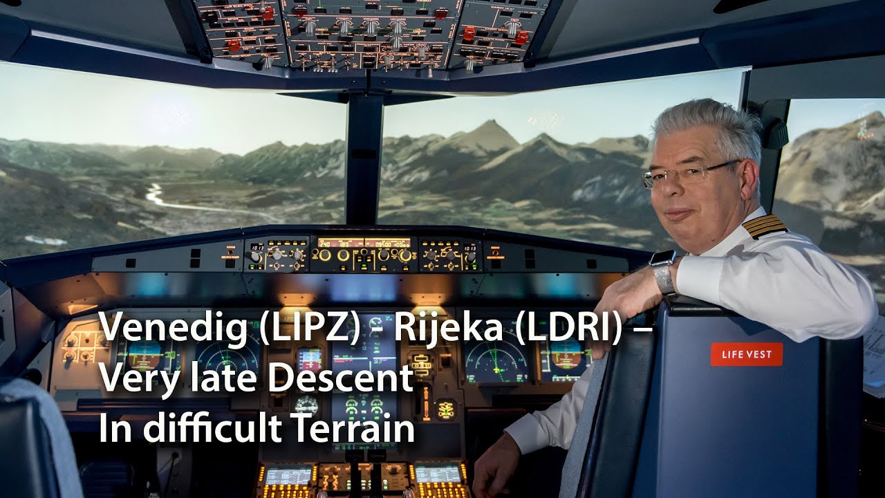 Venedig (LIPZ) -Rijeka (LDRI) – Late Descent an einem anspruchsvollen Airport