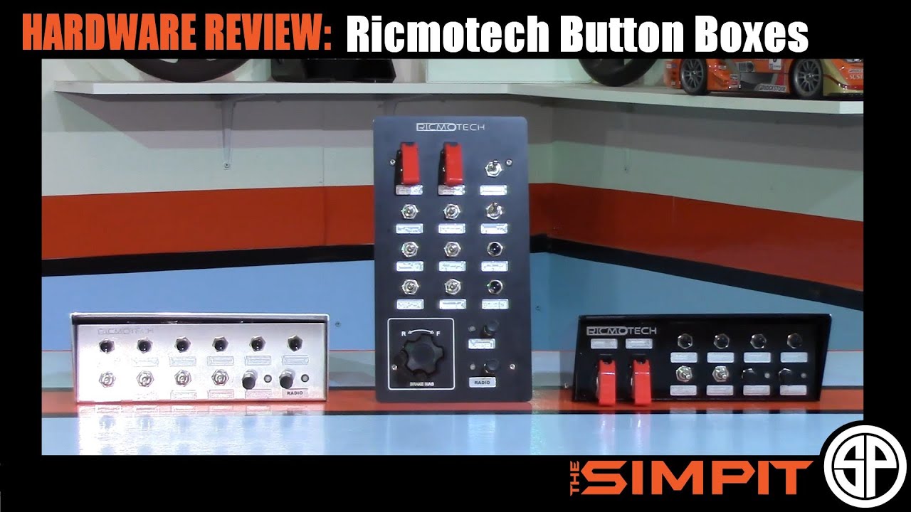 Hardware Review: Ricmotech Button Boxes by The Simpit