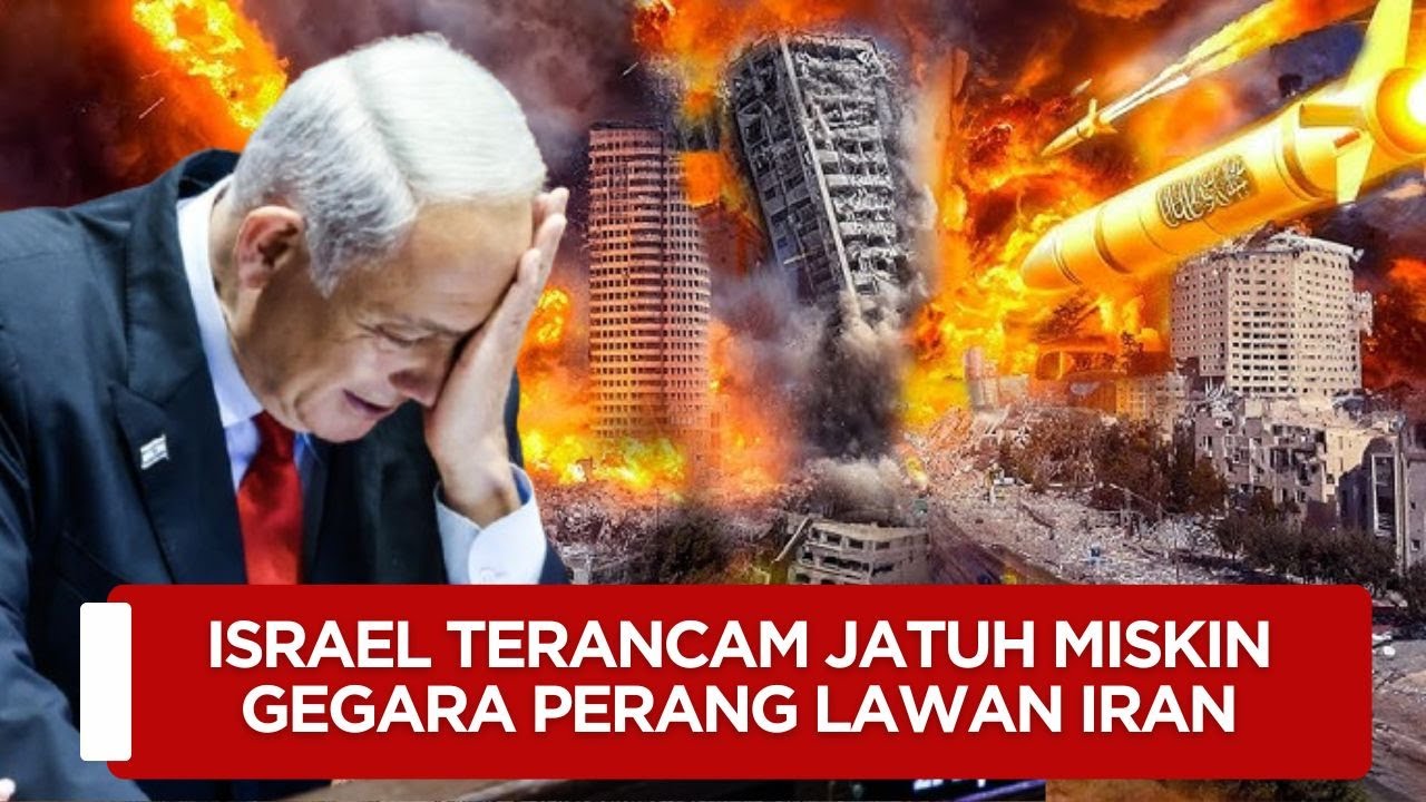 🔴ISRAEL TERANCAM JATUH MISKIN‼️Ekonomi Kolaps Gegara Perang Lawan IRAN