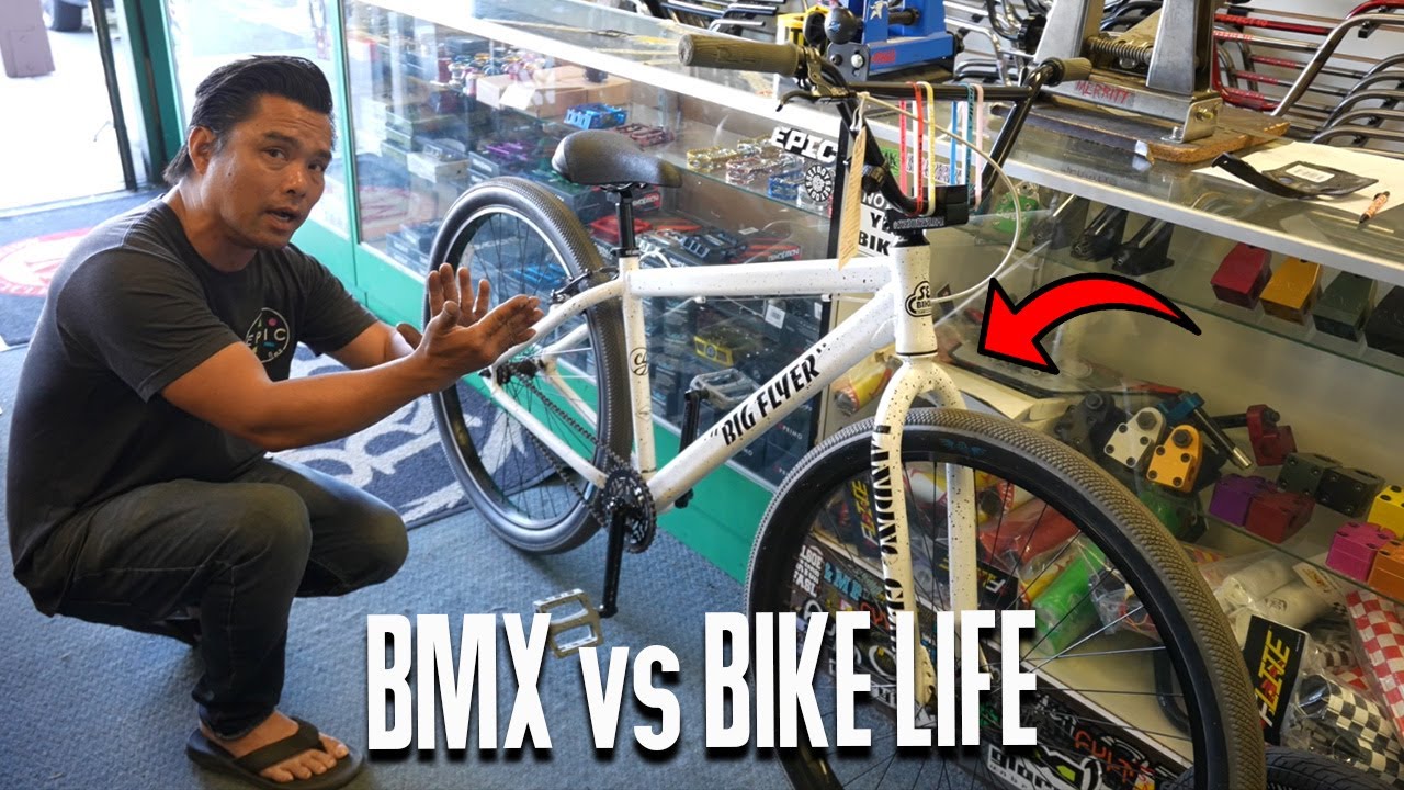 BIKE LIFE vs BMX! Whats the big difference?!
