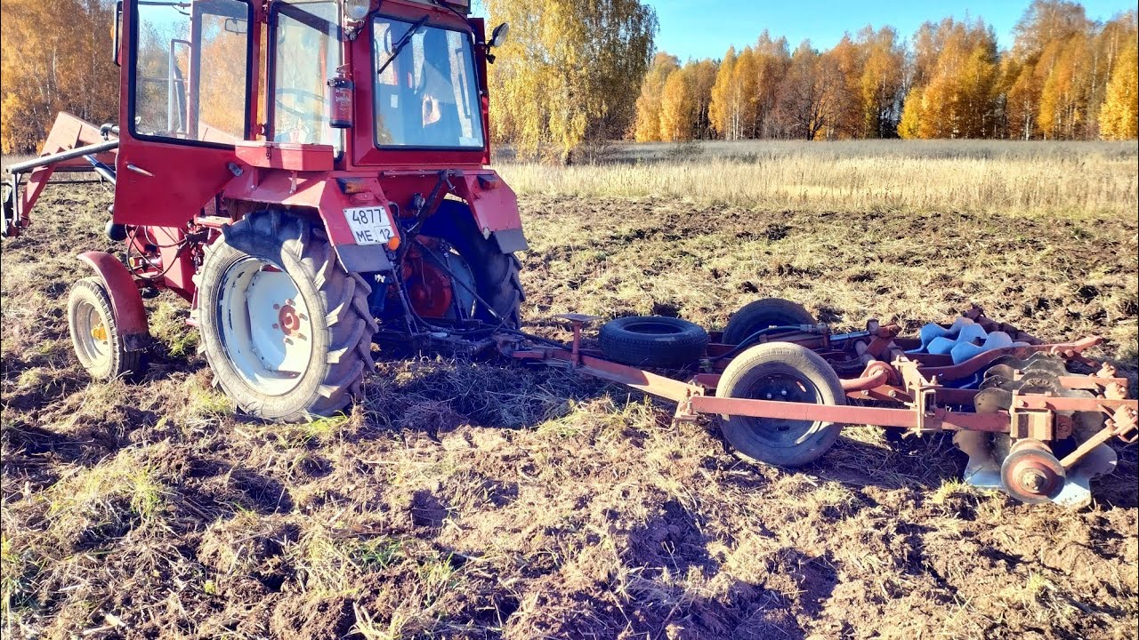Проверка трактора Т-25 после ремонта топливной аппаратуры. Освоение целины.