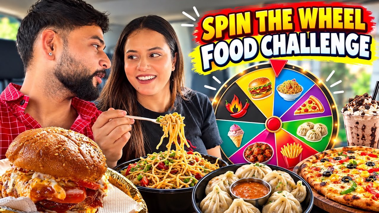Spin The Wheel Food Challenge 😱 | Public Punishment Gone Crazy! 😂