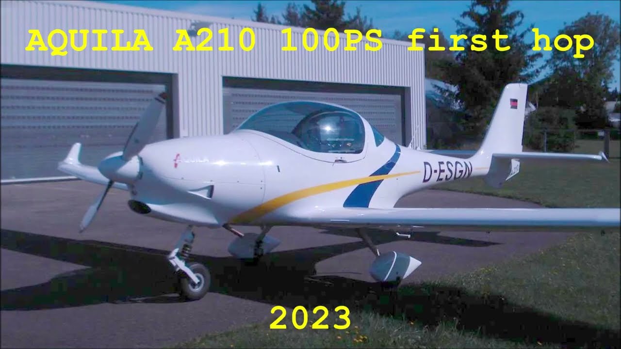 Aquila A210 / 100PS Golf-November first Hop 2023 / V 217