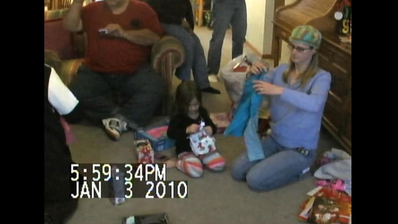 Christmas with Grandma and Grandpa Jan 2010