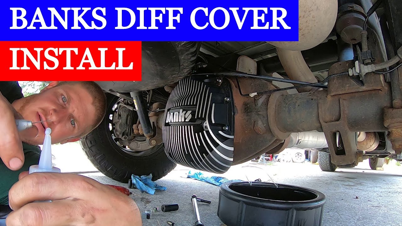 Installing BANKS Rear Differential Cover on my DURAMAX 2500HD
