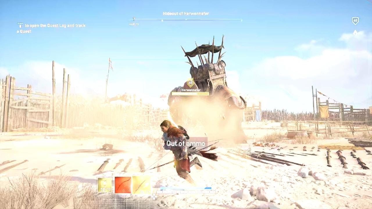 Assassin's Creed Origins_Herwennefer fight