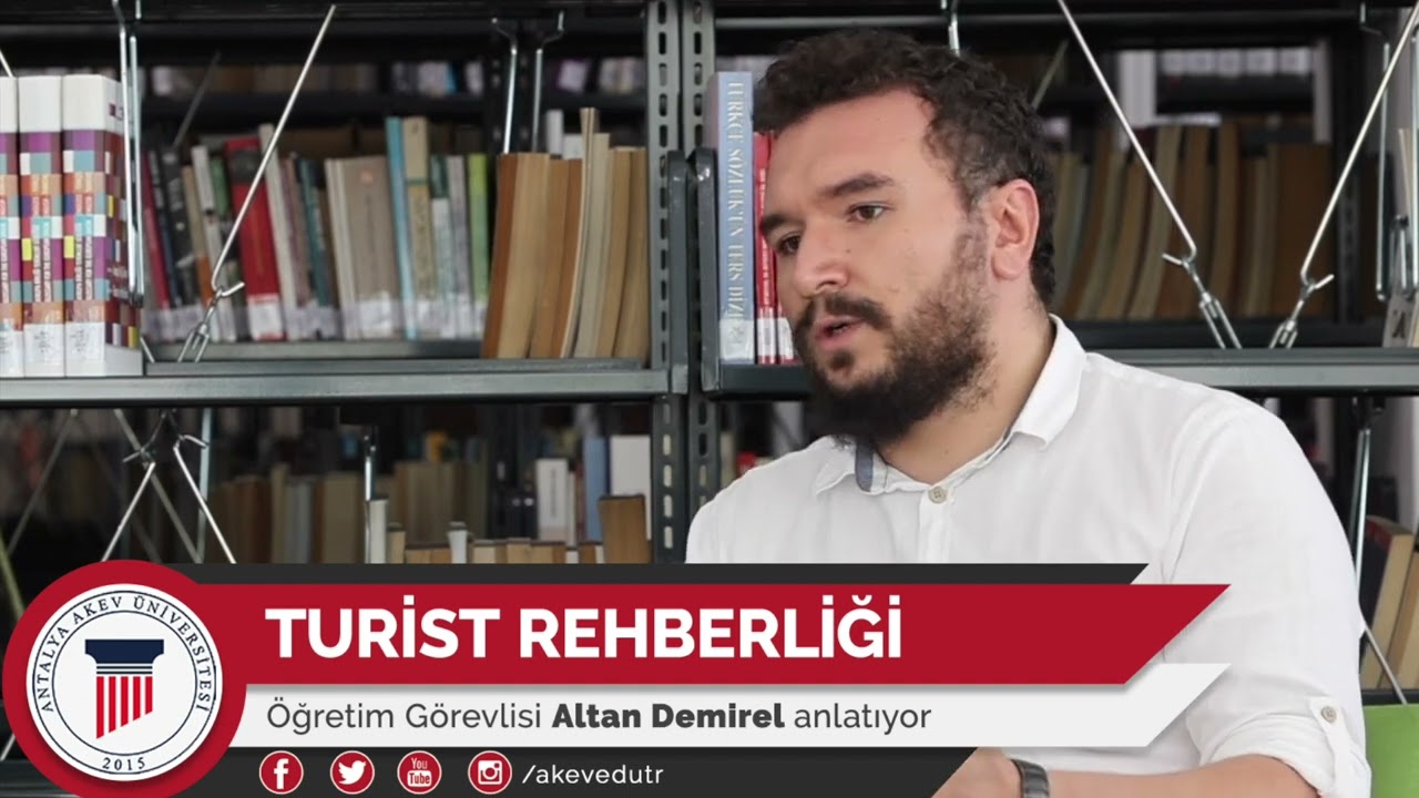 Turist Rehberliği Programı / Öğr. Gör. Altan Demirel anlatıyor
