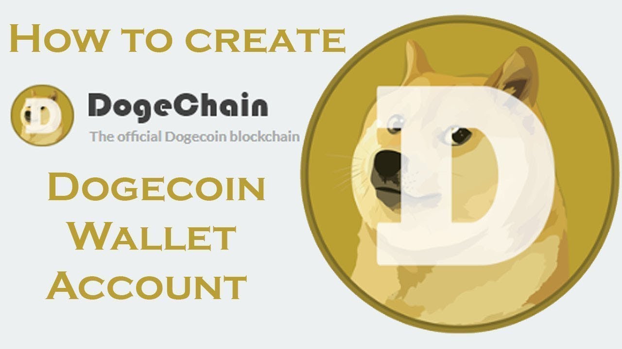 How to Create Personal Dogecoin Wallet in my.dogechain.info