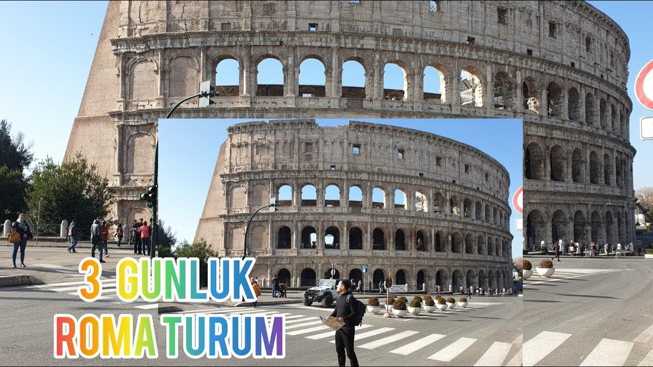 ROMA TURU 80 EURO ILE//HISSE 1//ROMA KOLIZEYI (COLOSSEUM)//ROMA FORUM
