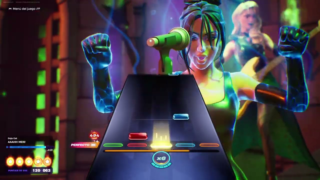 Fortnite Festival - Aaahh Men! - Expert Vocals 100% FC 5GS (New Record)