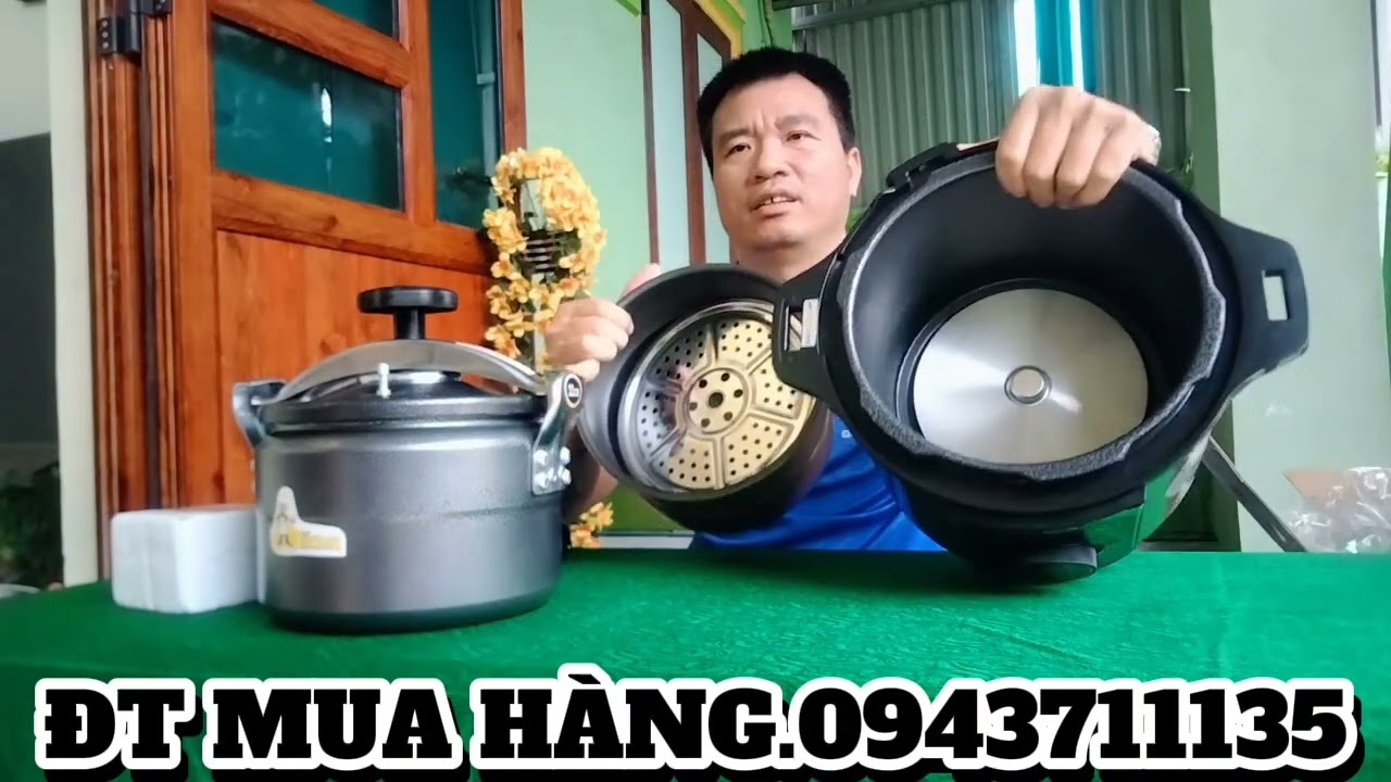 BỘ NỒI NẤU ÁP XUẤT BẾP GAS VÀ NỒI NẤU ÁP XUẤT ĐIỆN NINH HẦM NHỪ MỌI THỨ ĐA CHỨC NĂNG 