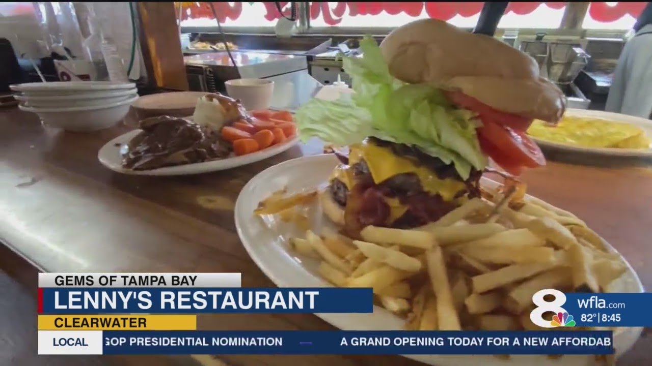 Check out this Gem of Tampa Bay: Lenny's Restaurant