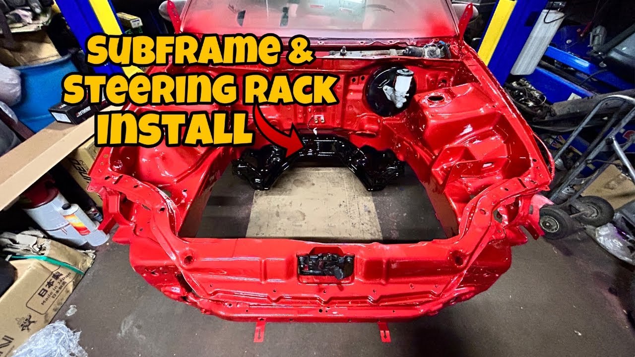 92-95 Civic Hatch EG Subframe / Steering rack Install