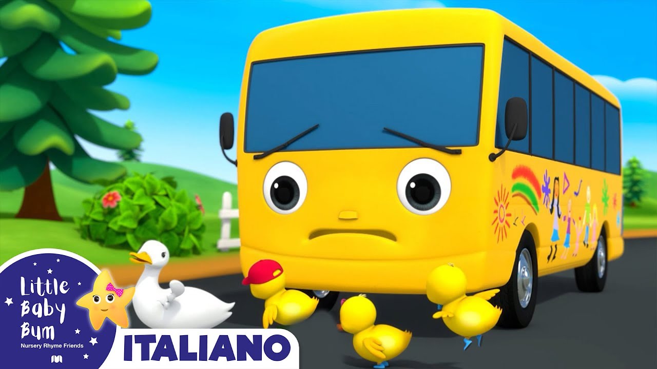 Le Ruote Del Bus Giallo! | Little Baby Bum Italiano | Canzoni per Bambini