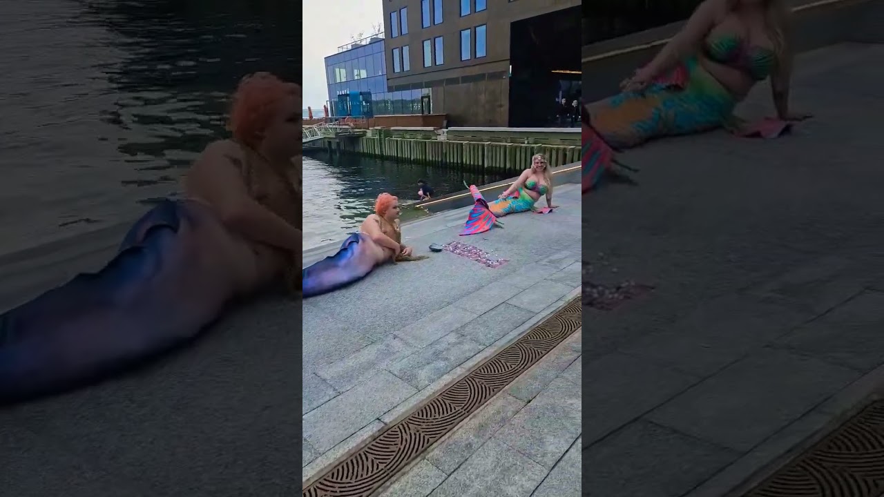 Merfolk on the Ocean Steps 