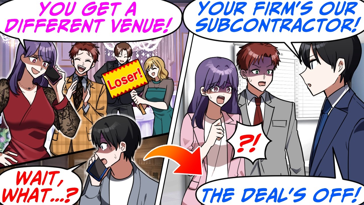 These Old Classmates Looked Down on Me at the Class Reunion! But Actually…[RomCom Manga Dub]