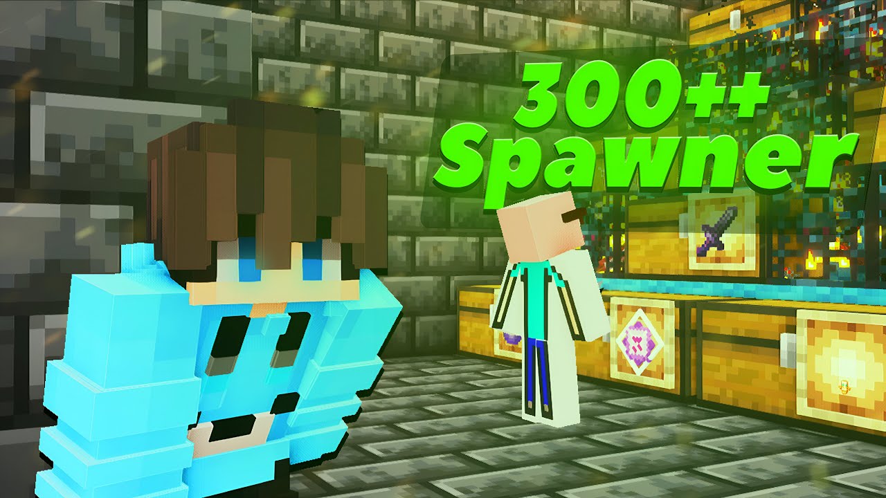 I got 300+ spawners in Fire MC while raiding a base