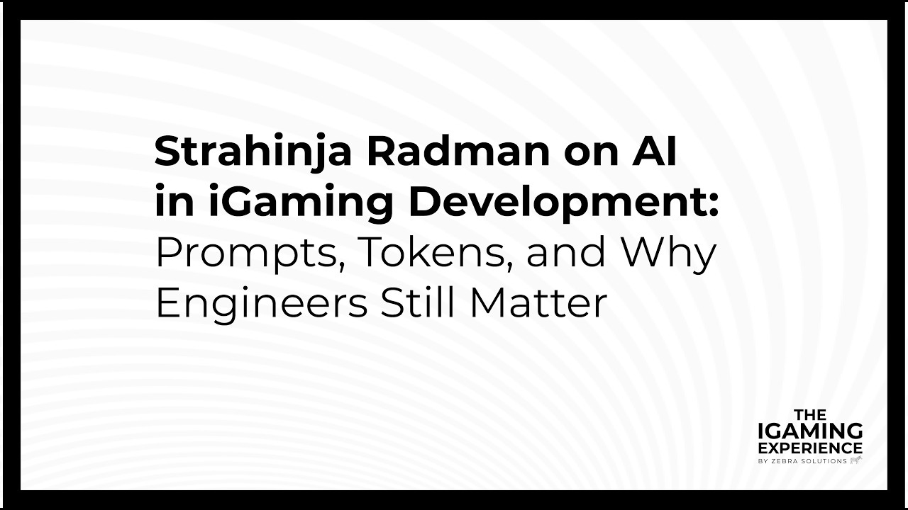 Страхиня Радман об ИИ в разработке iGaming: подсказки, токены и почему инженеры по-прежнему важны.