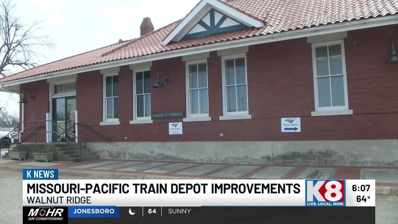 Walnut Ridge Amtrak depot undergoing $4.5M renovation