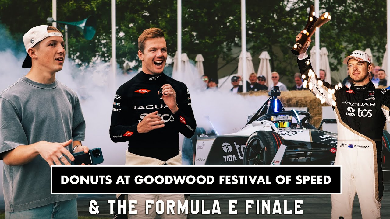 COOKING up DONUTS at GOODWOOD & the Formula E FINALE | CASS CAM Ep. 12