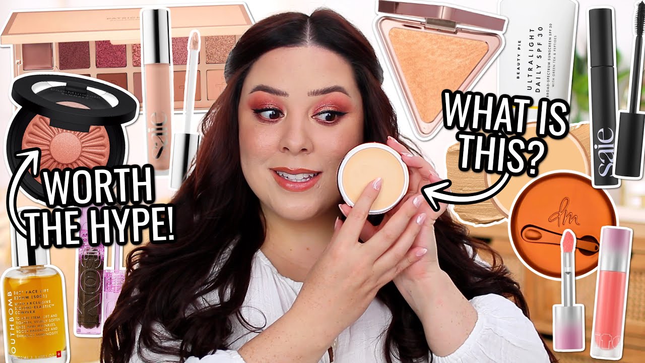 TESTING HYPED UP MAKEUP + NEW RELEASES ABSOLUTELY WORTH THE MONEY!