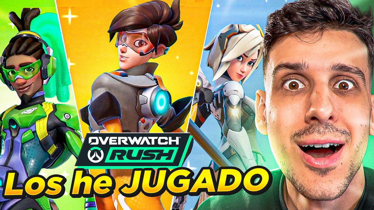 LOS HÉROES CONFIRMADOS de OVERWATCH RUSH EXPLICADOS