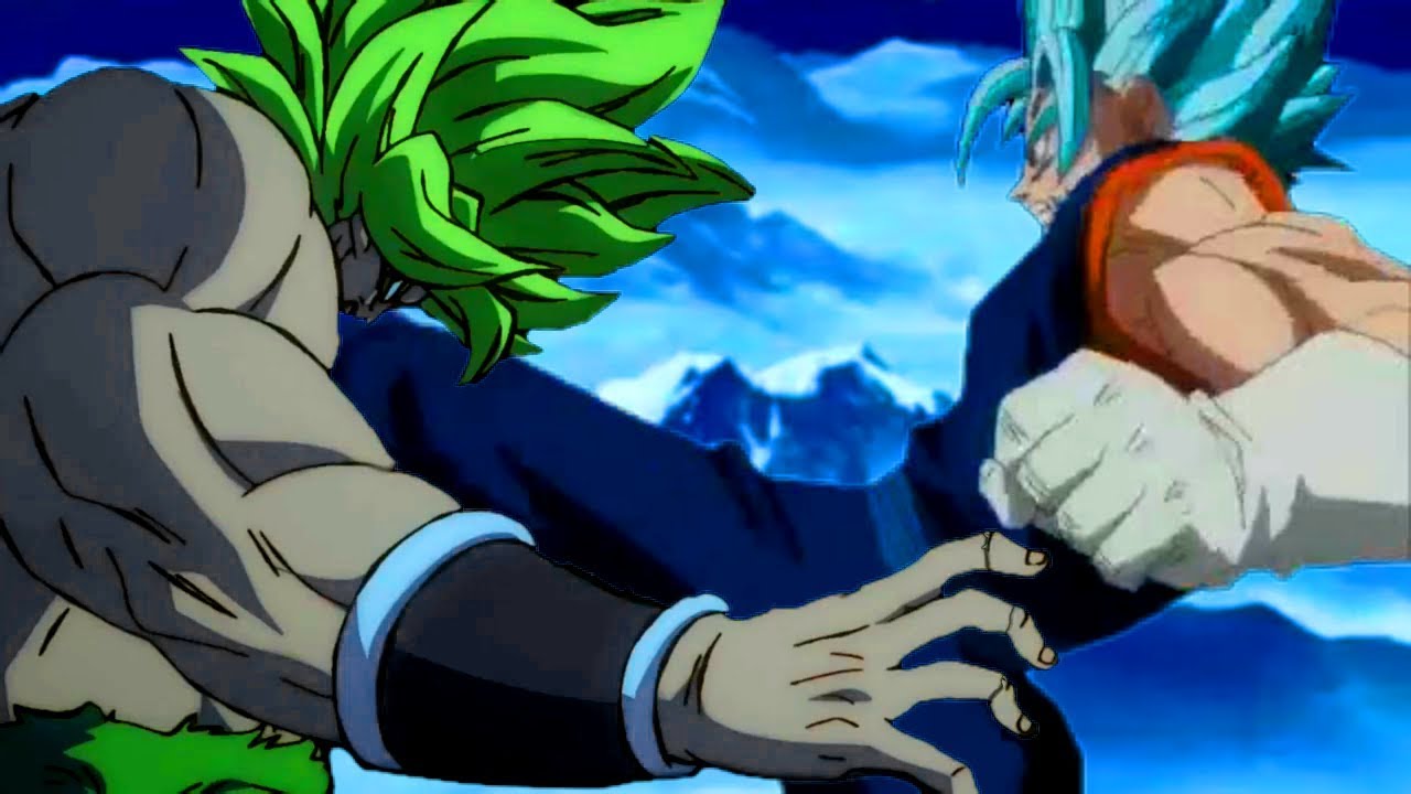 Vegito SSJ Blue vs Broly (DBS) 2023