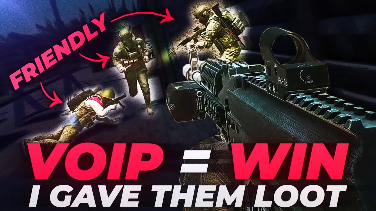 Using VOIP to WIN!!! - Full Raid - Escape from Tarkov