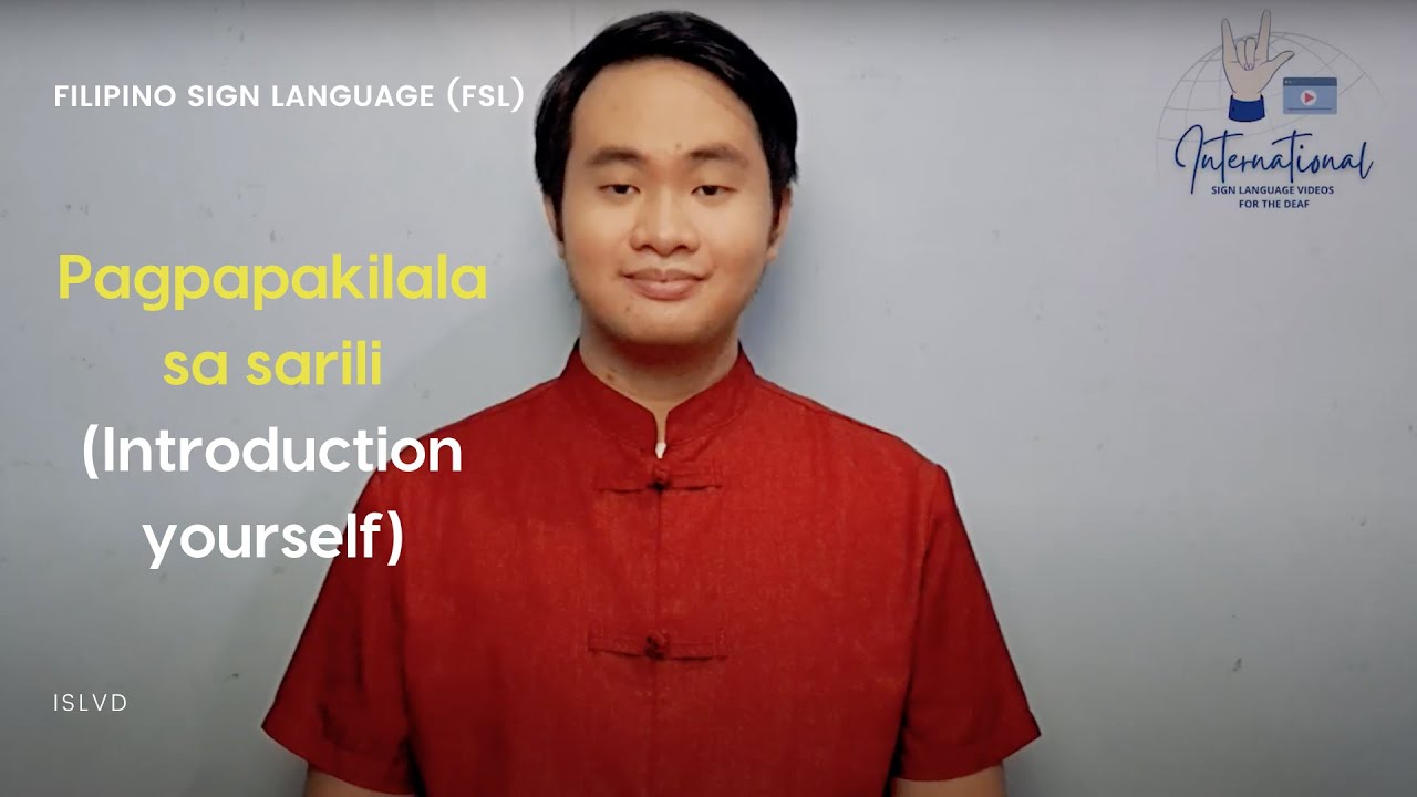 FSL SELF INTRODUCTION WITH VOICE