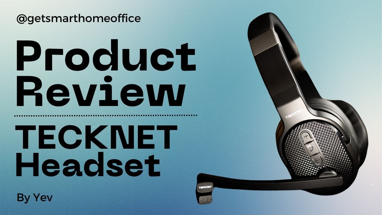 Why the TECKNET Bluetooth Headset is a Must-Have: Full Review & Sound Test!