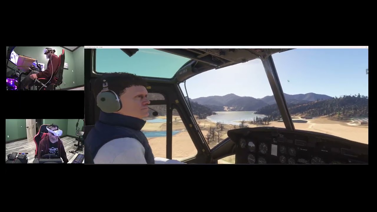 MSFS 2024 Flying A Huey In Korea