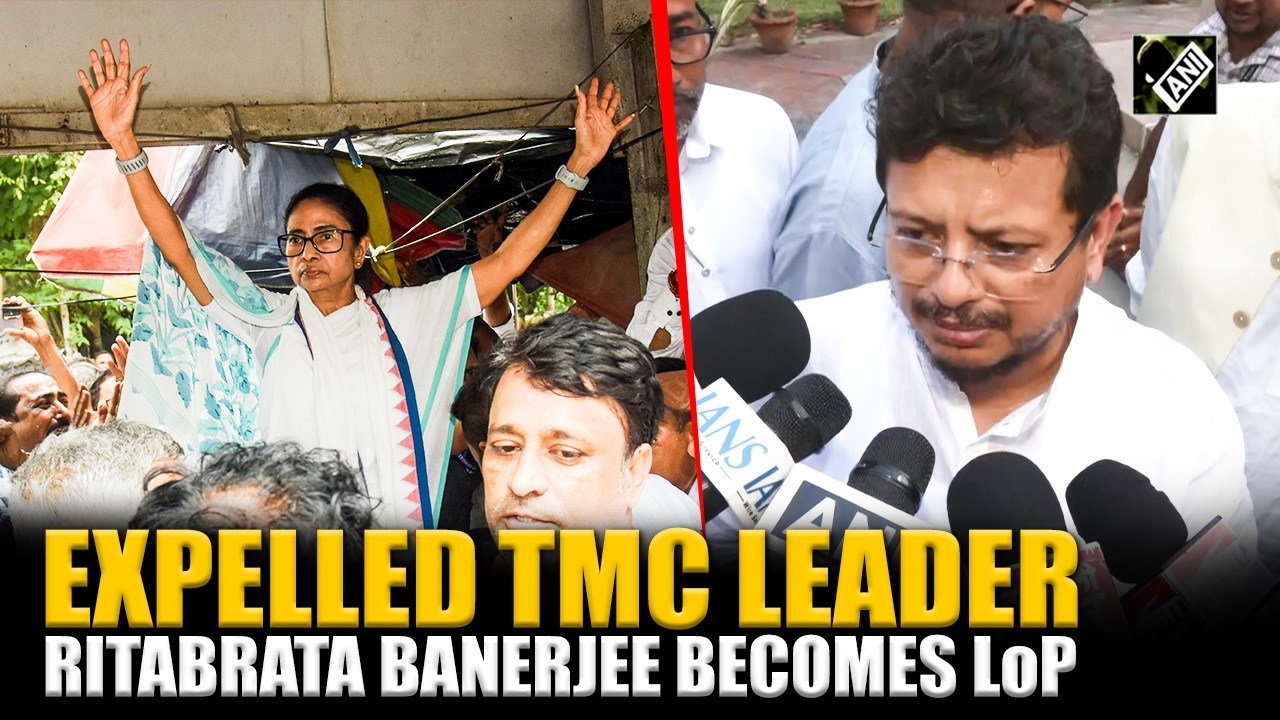Expelled TMC leader Ritabrata Banerjee becomes LoP, says want Mamata Banerjee to be chief advisor