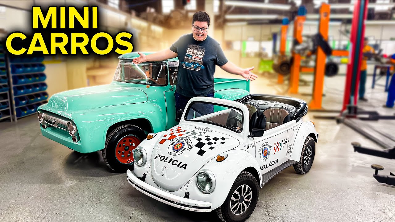 NOVOS MINI CARROS QUE FUNCIONAM DE VERDADE!
