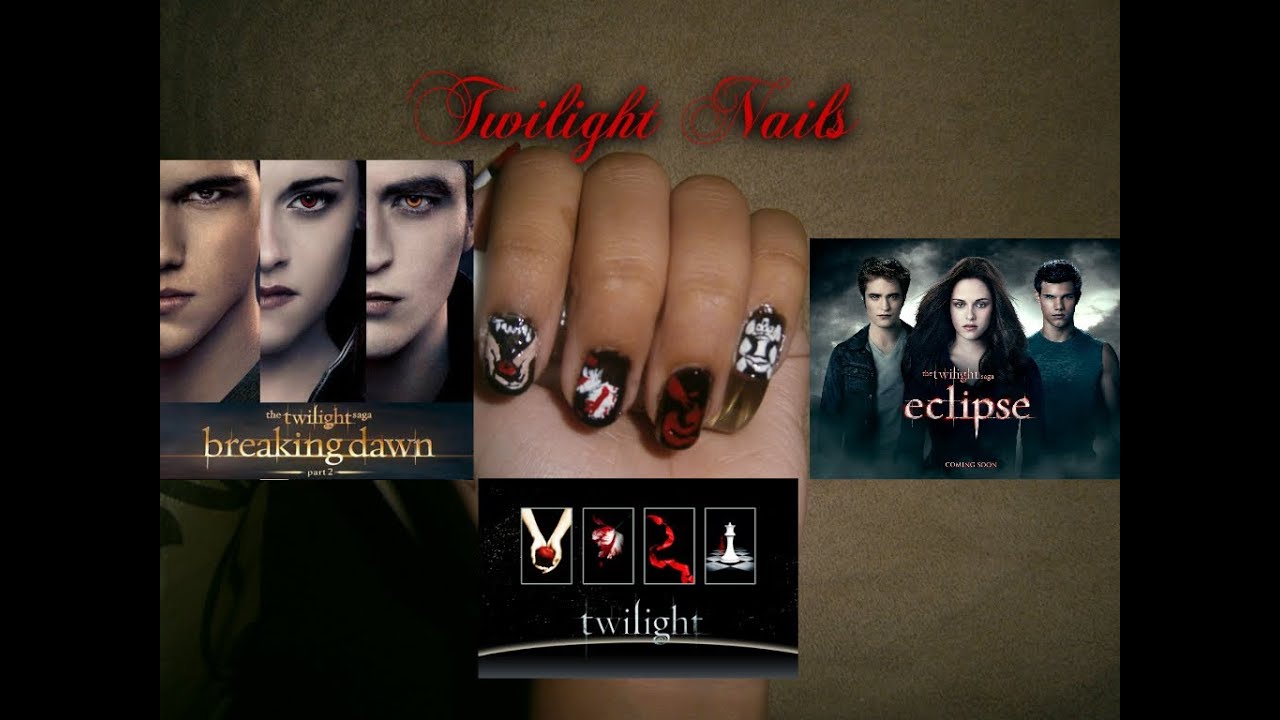 U&ntilde;as de crepusculo. Twilight Nails.