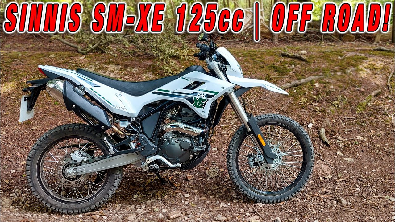 2022 Sinnis SM-XE 125cc | OFF ROAD!