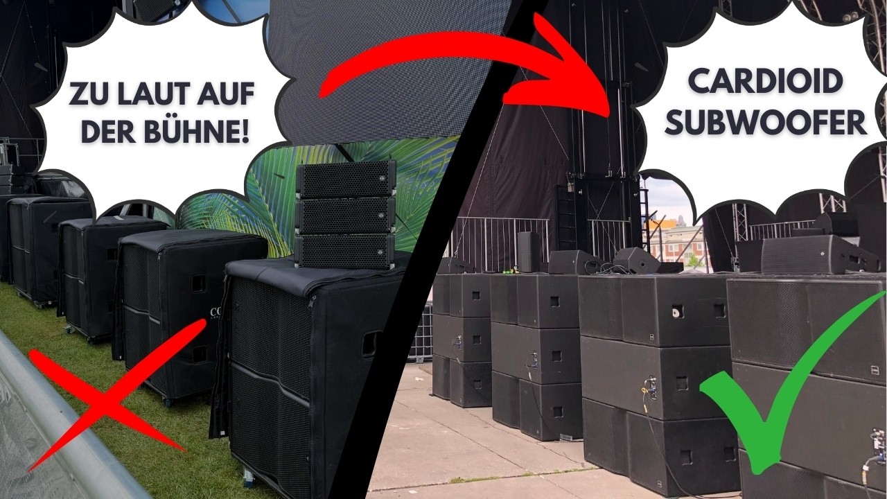 Cardioide-Subwoofer in der Praxis: Welche gibt es und wie funktionieren sie?