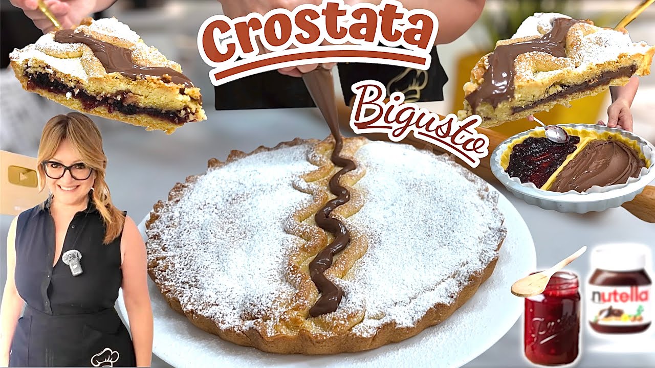 Пирог с рассыпчатым песочным тестом, 2 вкуса, быстро и просто