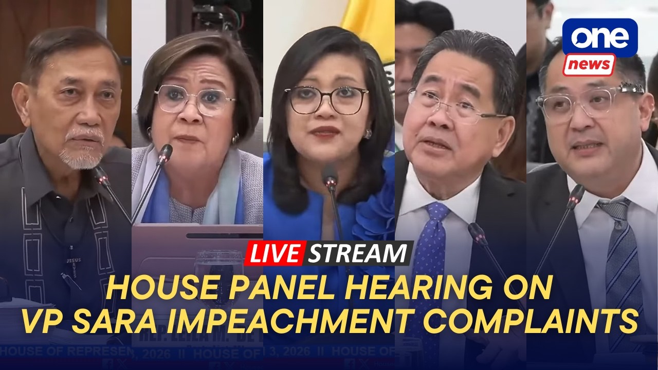 LIVE: House panel resumes deliberations on VP Sara impeachment complaints (March 3, 2026)
