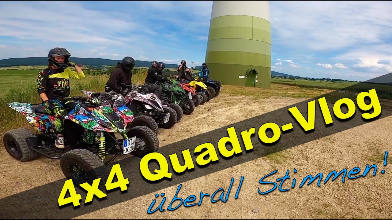 4x4 der Quadro-Vlog / Das perfekte Chaos / Quad-Vlog ToxiQtime