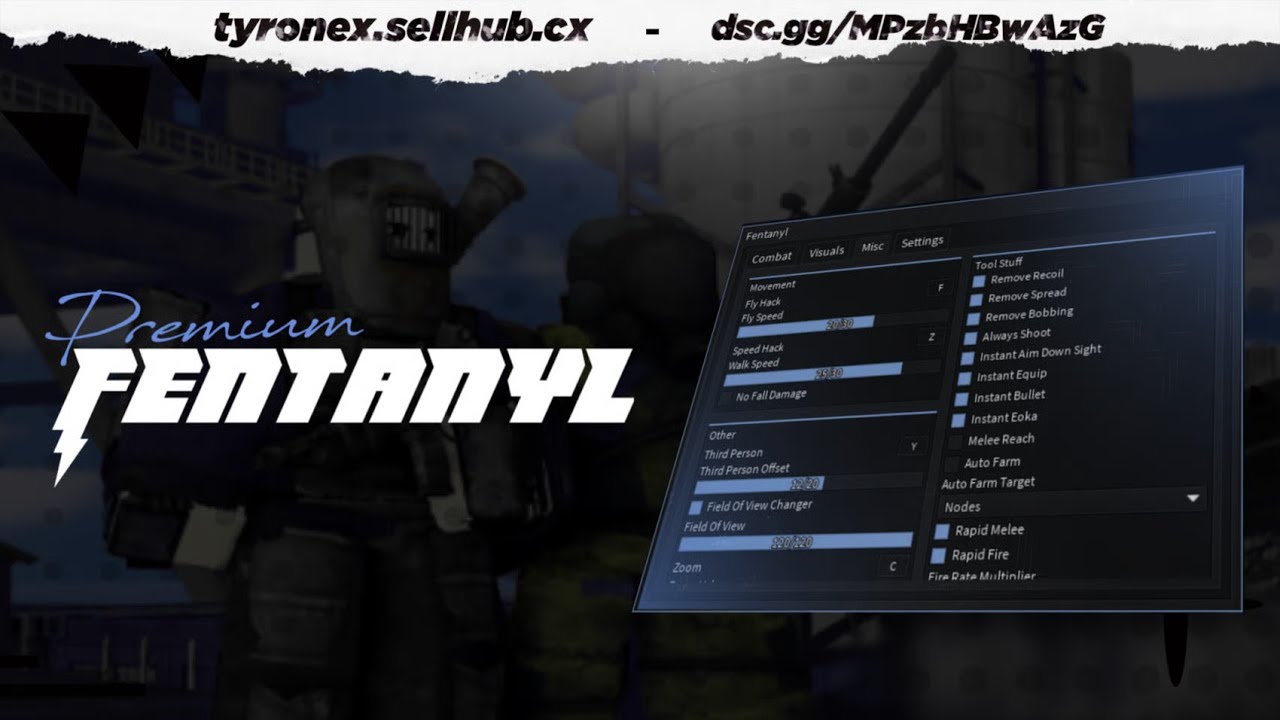 Using the MOST OP Fallen Survival Script&hellip; 😱 | Fentanyl