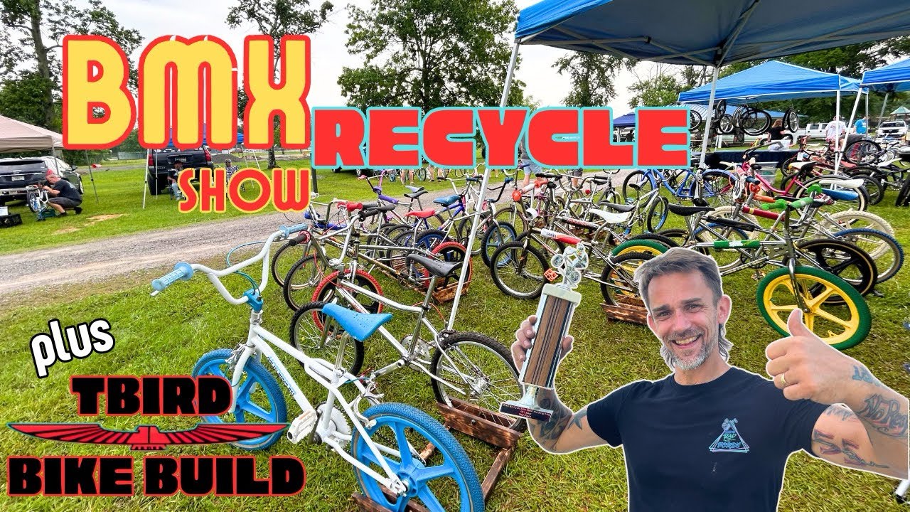 Haro THUNDERBIRD Bike Build + BMX Recycle Show!!!!