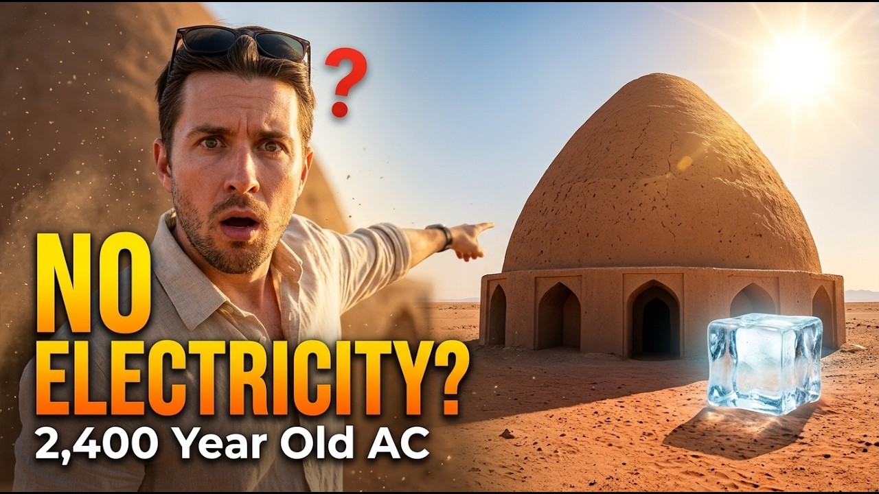 Yakhchal: 2,400-Year-Old Persian Refrigeration, Ancient Engineering & Desert Cooling Tech