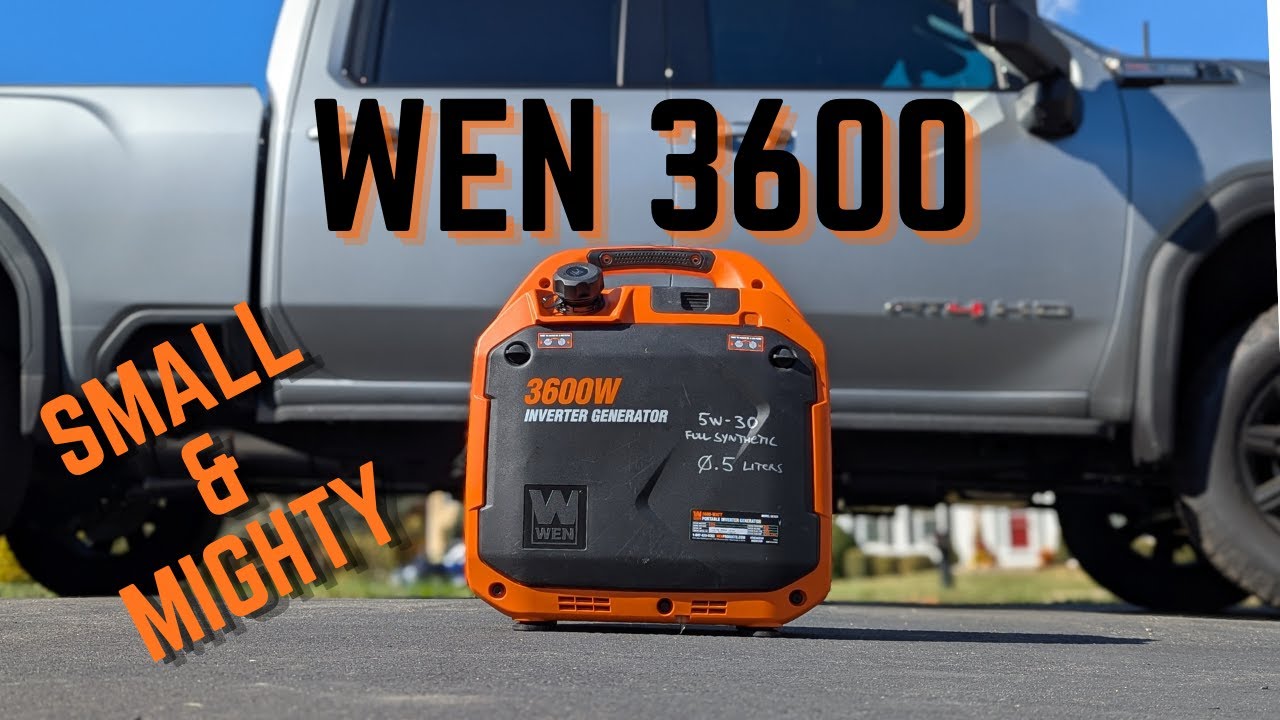 Обзор инверторного генератора WEN 3600 | RV Power!