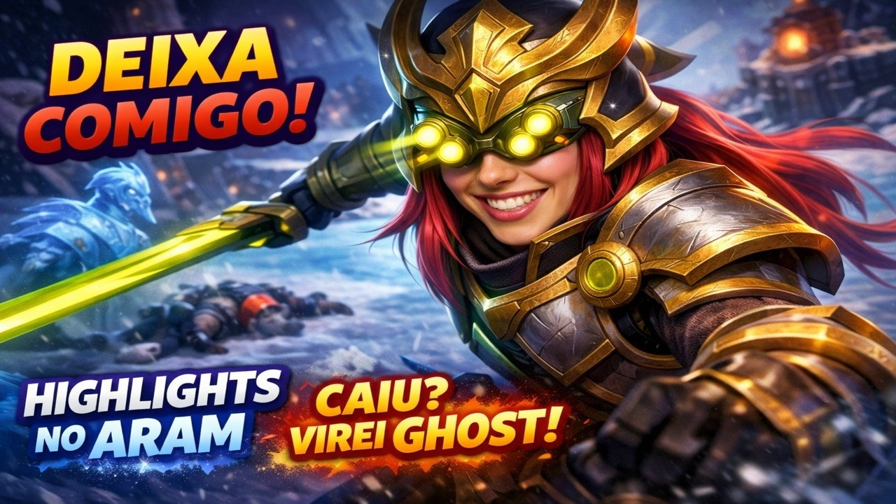 1v5 SEM MEDO COM MASTER YI NO ARAM DESORDEM ⚔️